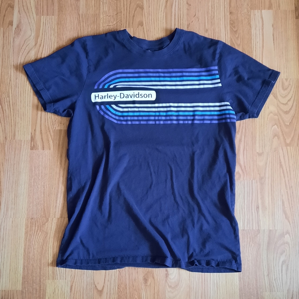 Retro/vintage Harley Davidson AMF large t-shirt